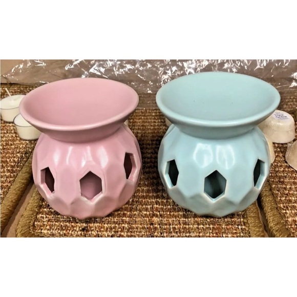 Closeout Sale 2 Pink & Blue Wax Melter Gift Sets, Easter, Mothers Day, Birthday - Picture 2 of 8